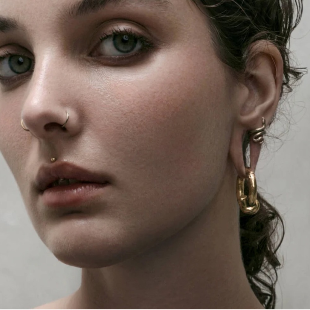 NWT Ask & Embla sin serpent lobe cuffs - Picture 3 of 12